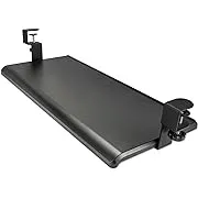 Alera AdaptivErgo Clamp-On Keyboard Tray, 27.5" x 12.25", Black, ALEKBT1B