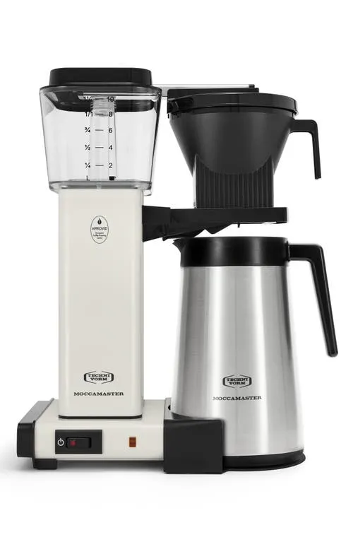 Moccamaster KBGT Coffee Maker in Off-White