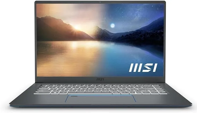 MSI Prestige 15 Laptop, 15.6" Screen, Intel® Core™ i7, 16GB Memory, 512GB Solid State Drive, Carbon Gray, Windows® 10 Home