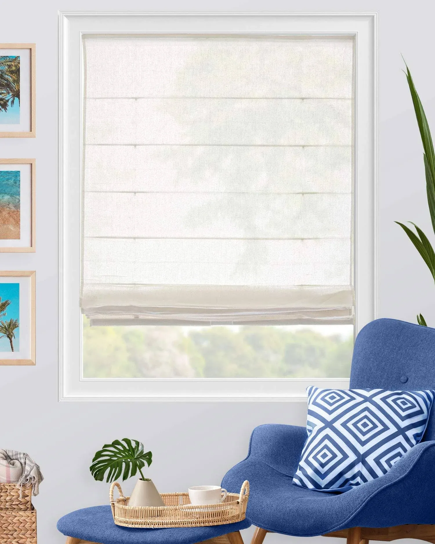 Chicology Roman Shades for Windows Window Roman Shades