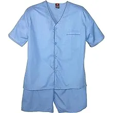 Hanes Men's Short Sleeve Short Leg Pajama Set