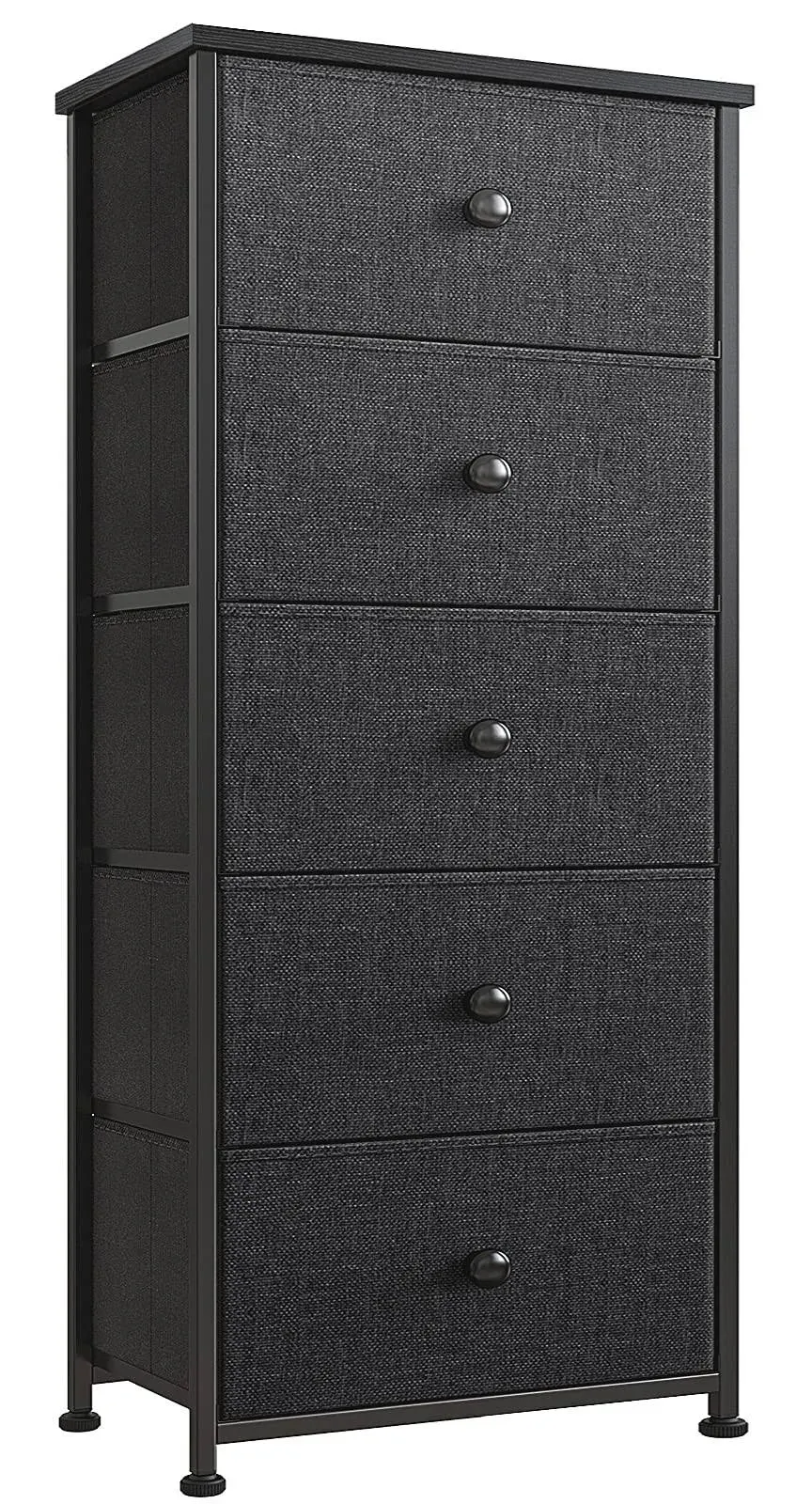 REAHOME 5 Drawer Dresser for Bedroom Storage Tower Closet Organizer Vertical Top