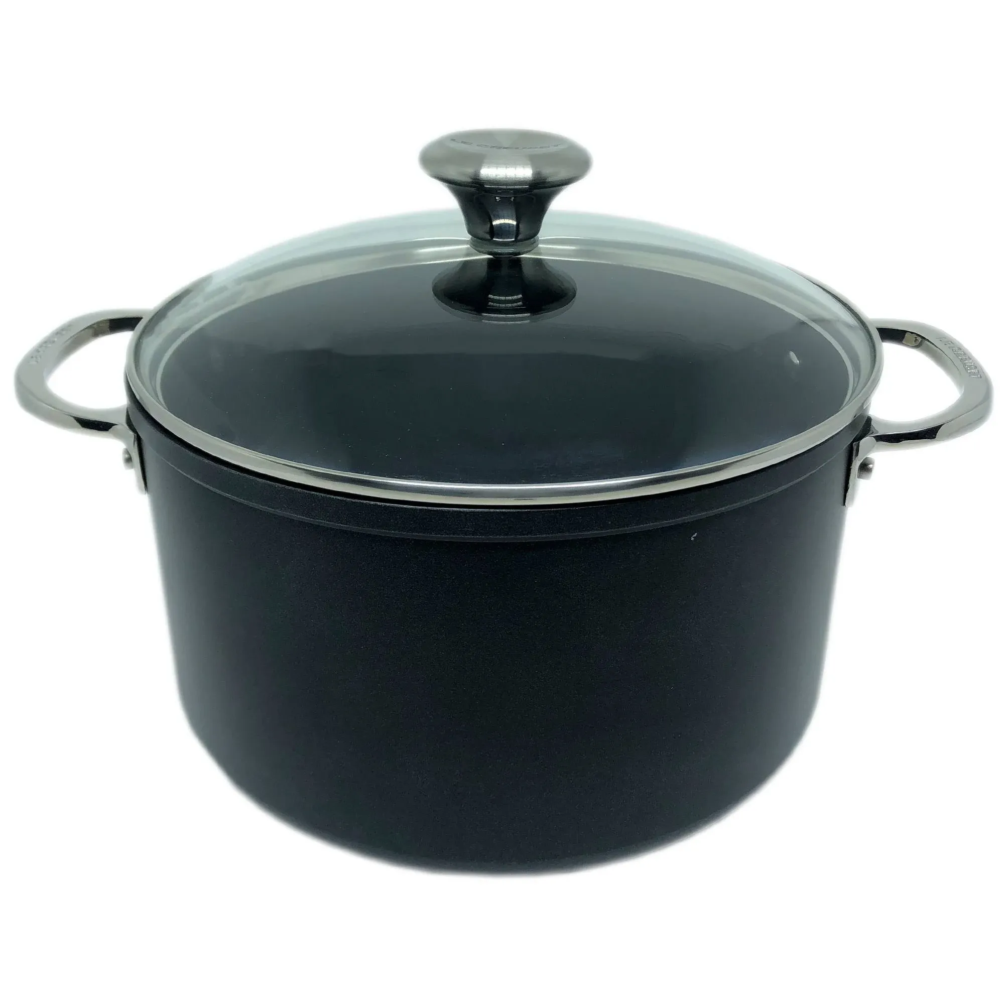 Le Creuset Toughened Nonstick Pro Stockpot with Glass Lid, 6.3 qt.