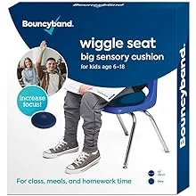 Bouncyband - Big Wiggle Seat Sensory Cushion, Blue