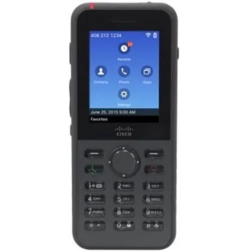 Cisco CP-8821-K9= Wireless IP Phone 8821 World mode device ONLY, Color LCD, Wi-Fi, Bluetooth