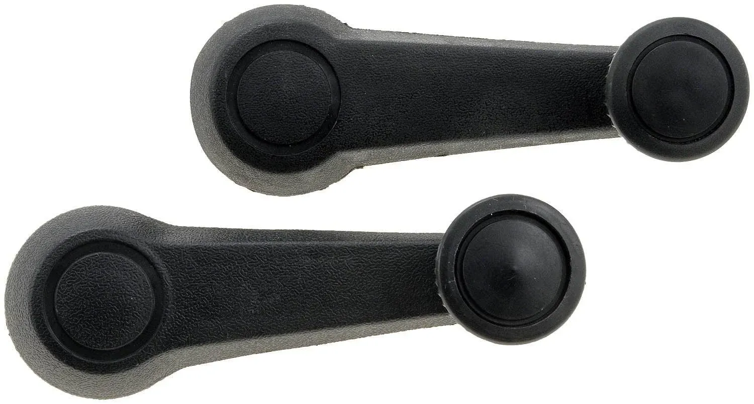 Dorman 76921 Window Crank Handle Compatible with Select Volkswagen Models, Black, 2 Pack