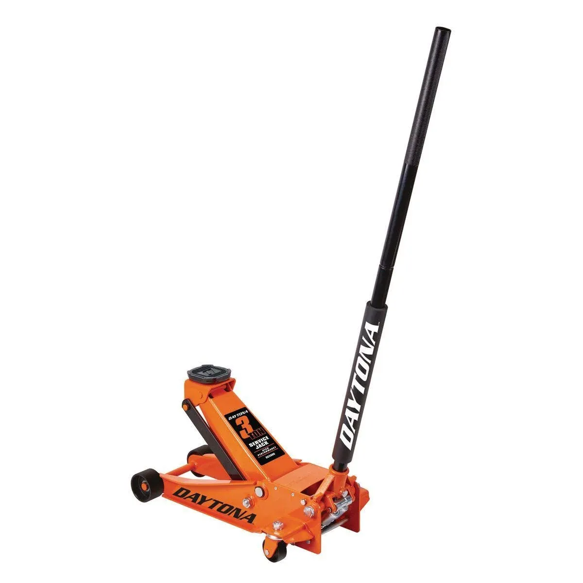 Daytona 3 ton Long Reach Low Profile Steel Heavy Duty Floor Jack with Rapid Pump