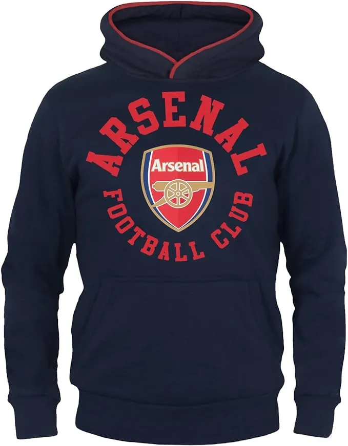 Arsenal FC - Men&#039;s Club Shield Hoodie - Polar Hole