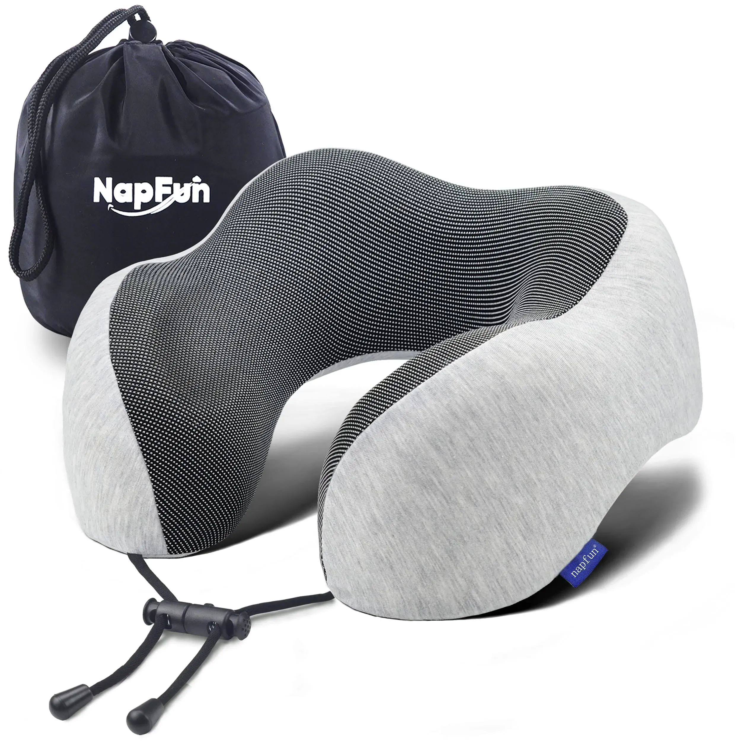 Neck Pillow for Traveling, Upgraded Travel Neck Pillow for Airplane 100% Pure Me