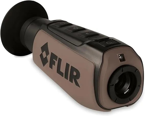 FLIR Scout III 320 - Long-Range Thermal Imaging Monocular with Fast Frame Rate to Capture Sharp Imagery of Moving Targets and Vehicles