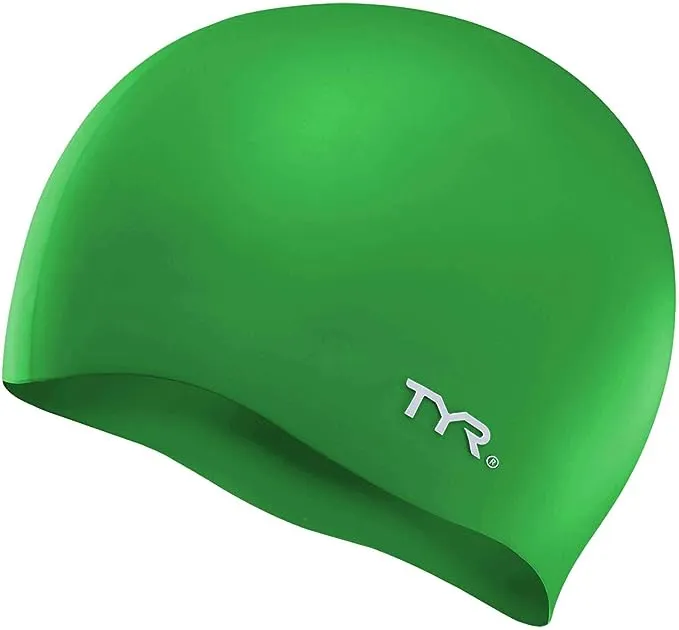 TYR Adult Wrinkle Free Silicone Swim Cap