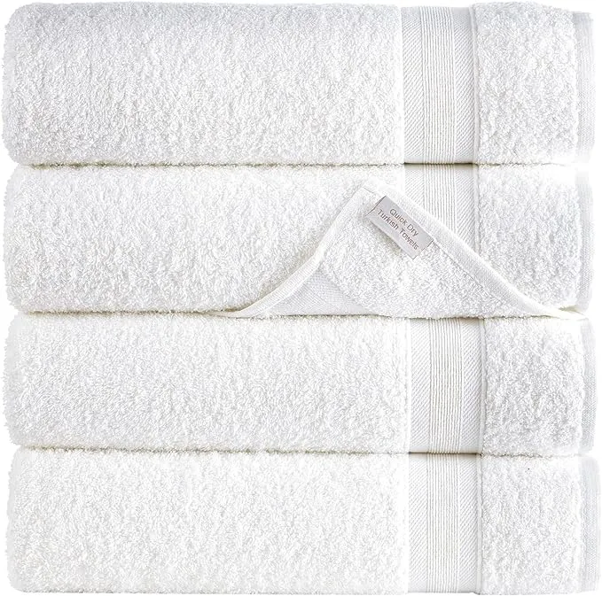 All Design Towels Quick-Dry High Absorbent Bath Towels