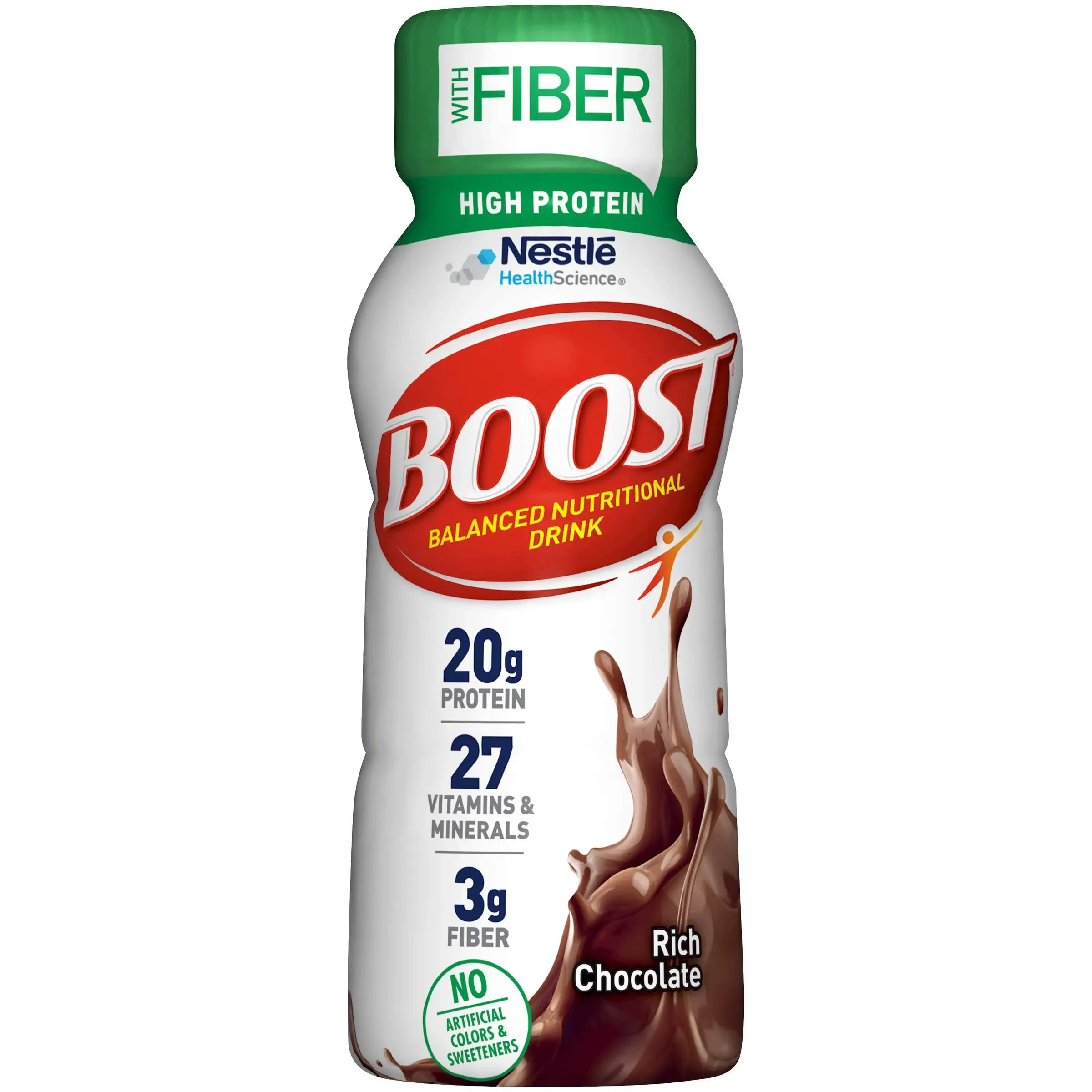 Nestle 9403600 - Boost High Protein Nutritional Energy Drink 8 oz., Rich Chocolate