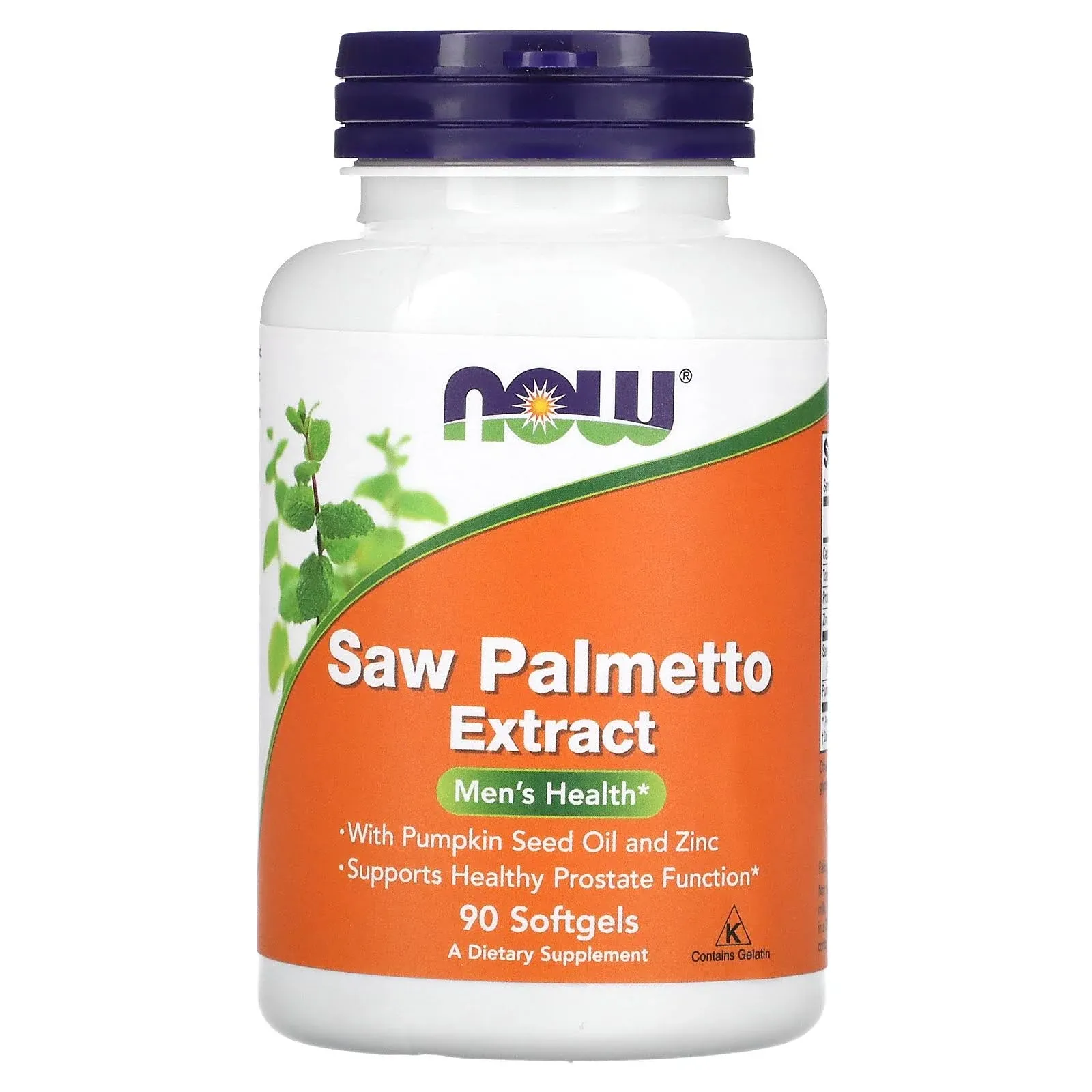 NOW Foods Supplements, Saw Palmetto Extract (Serenoa repens) 160 mg, Men's Health*, 240 Softgels