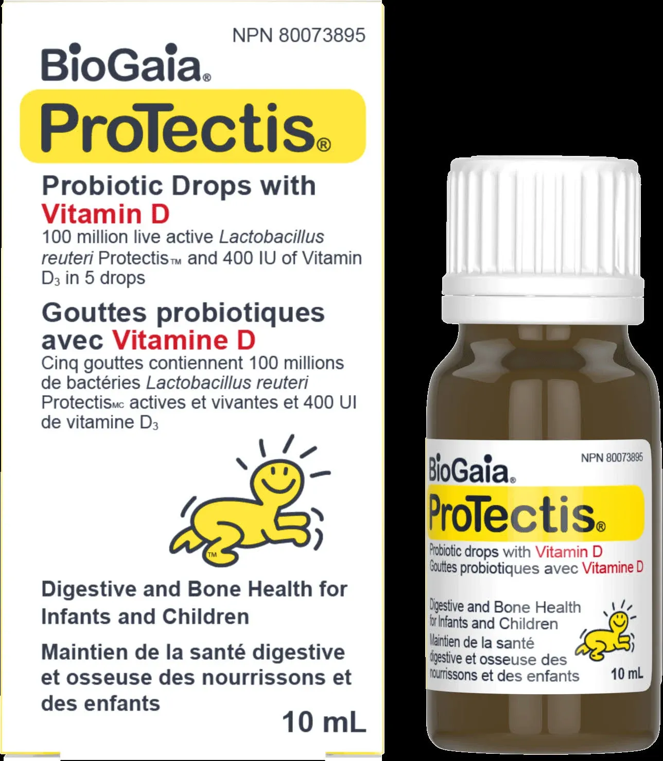 BioGaia Probiotic Drops with Vitamin D 10mL