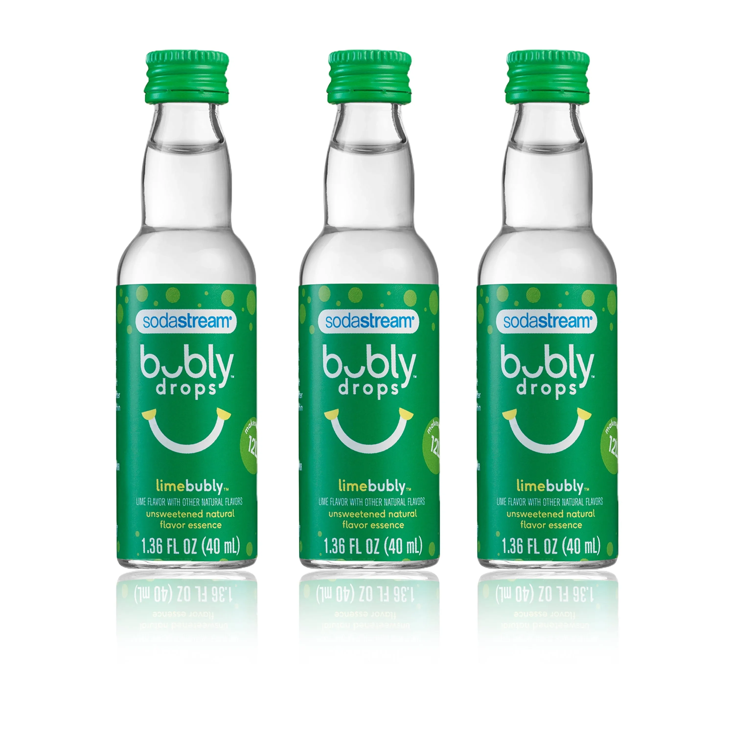 SodaStream bubly Lime Drops - 1.36 fl oz, 3 pk