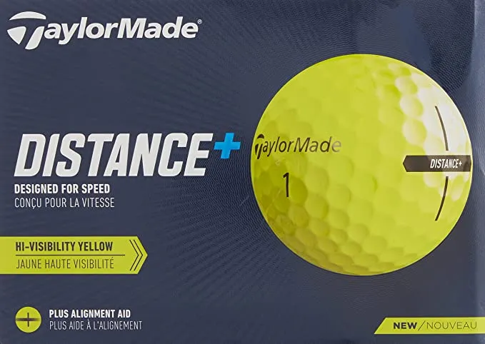 2021 TaylorMade Distance+ Golf Balls