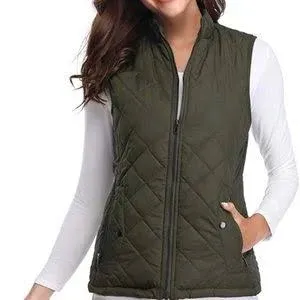 In A Bubble Puffer Vest