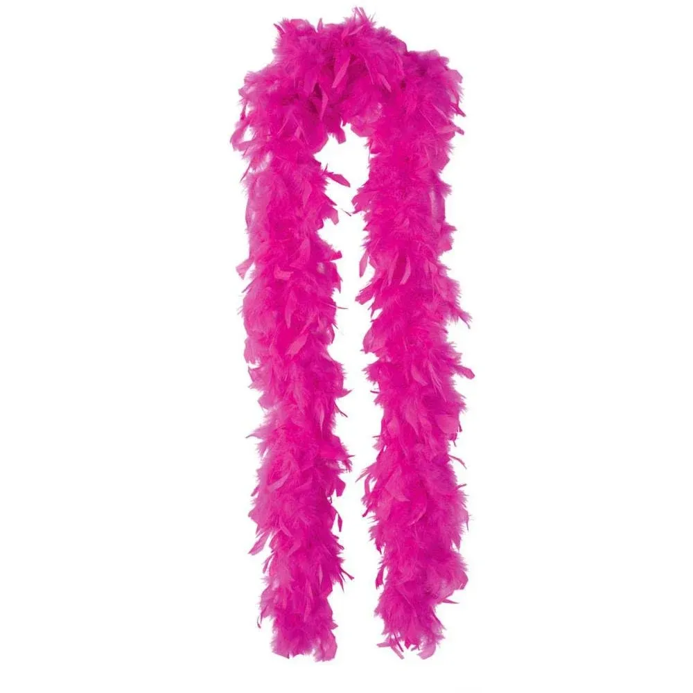 Vibrant Pink Boa - 72" (1 Pc.) - Luxurious Synthetic Fiber Material - Perfect for Costumes, Parties & Special Occasions