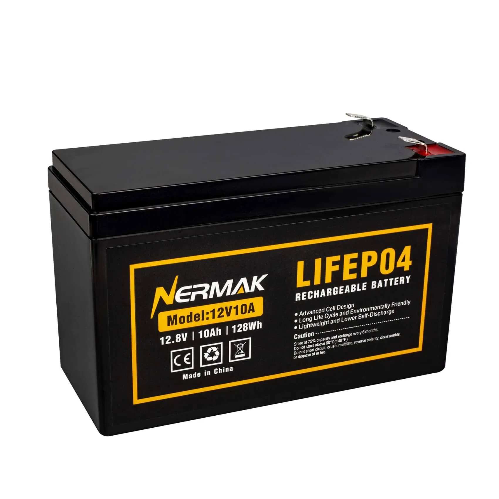 Tuchong 12V 7Ah Lithium LiFePO4 Deep Cycle Battery Rechargeable JC-6A87....NWO<wbr/>B