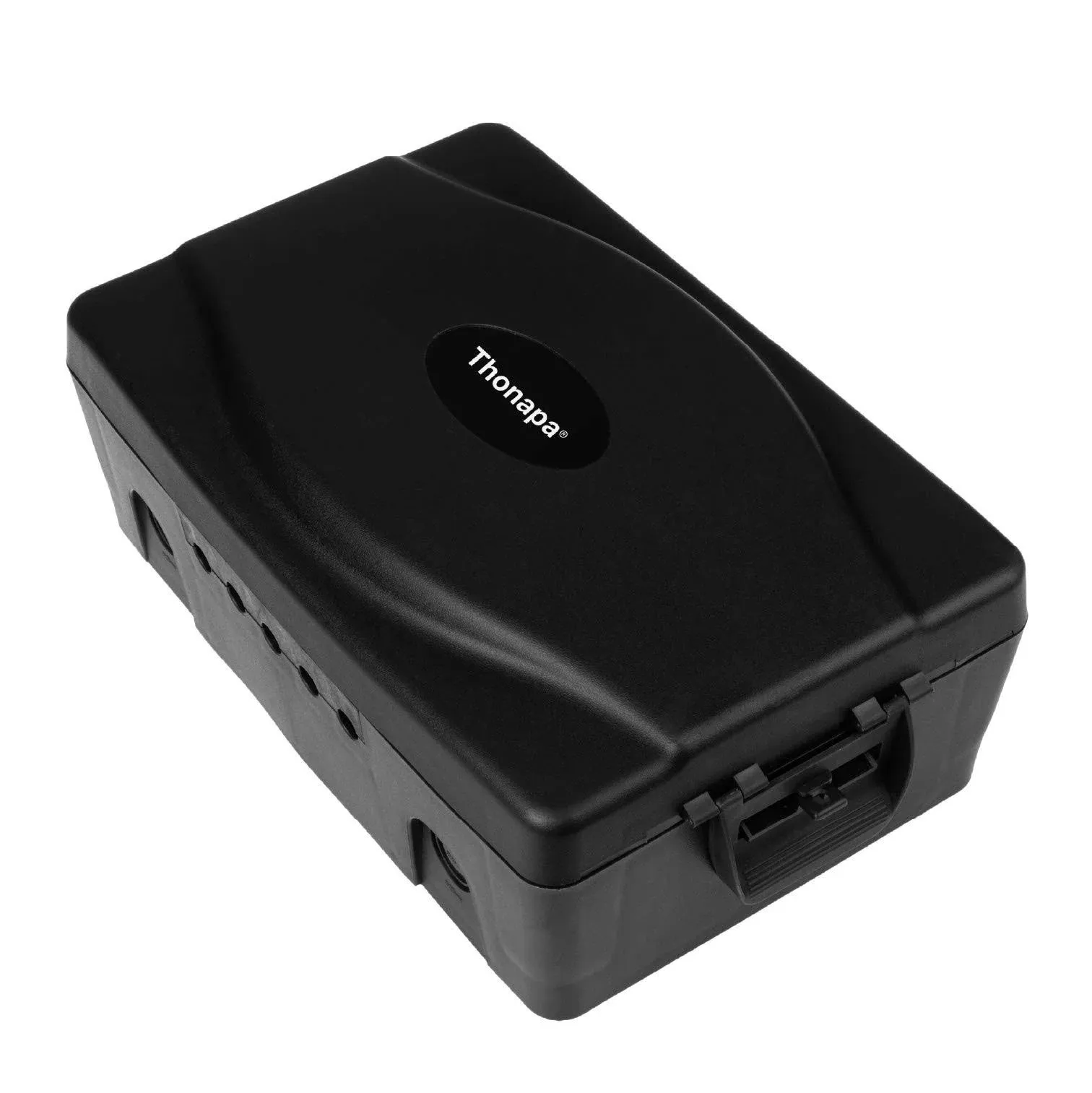 Waterproof Extension Cord Connection Box - Black Weatherproof Outdoor Box