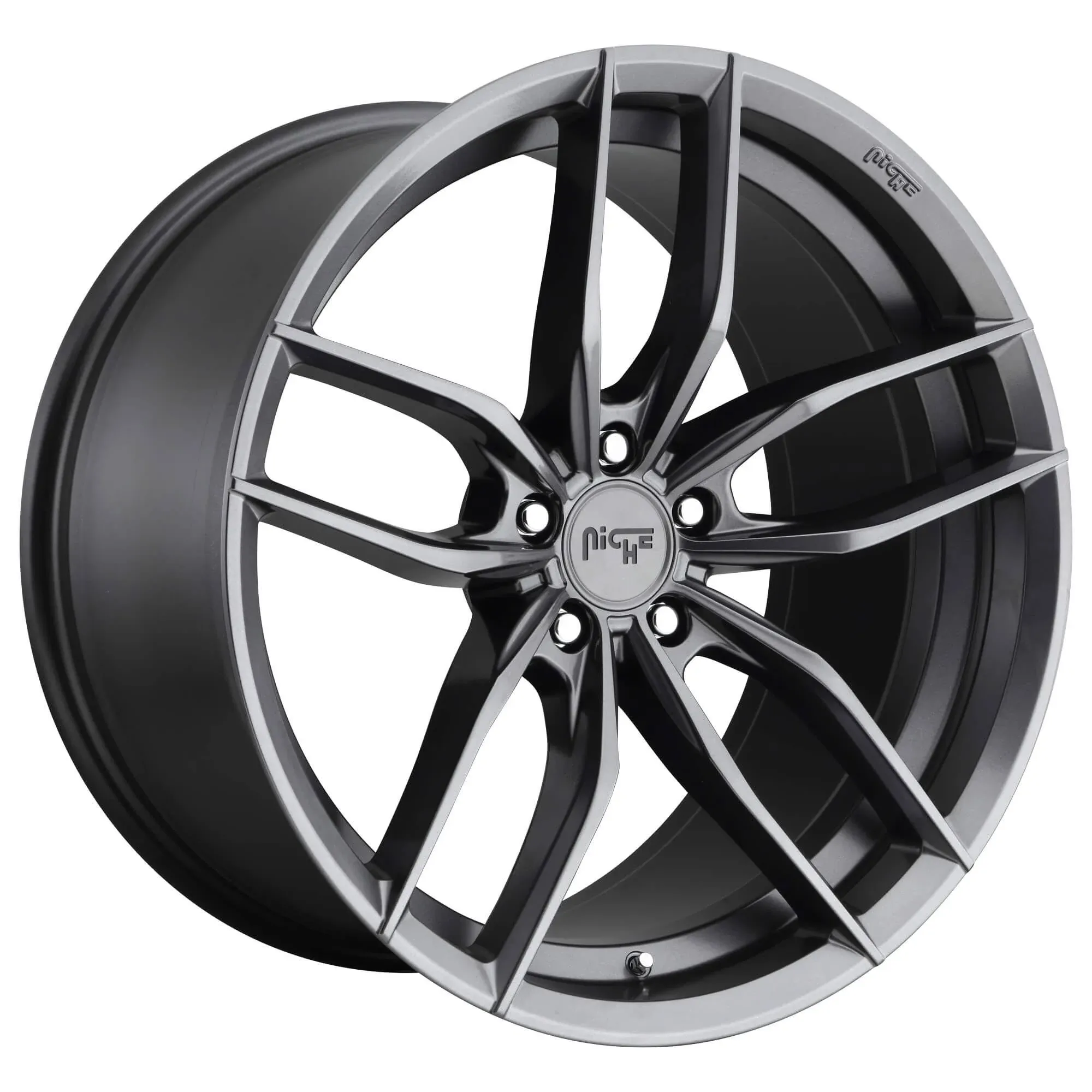 NICHE 1pc M204 VOSSO 5x114.3 19x8.5 +35 Matte Anthracite