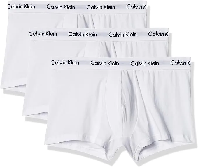 Calvin Klein Men's Cotton Stretch Low Rise Trunks