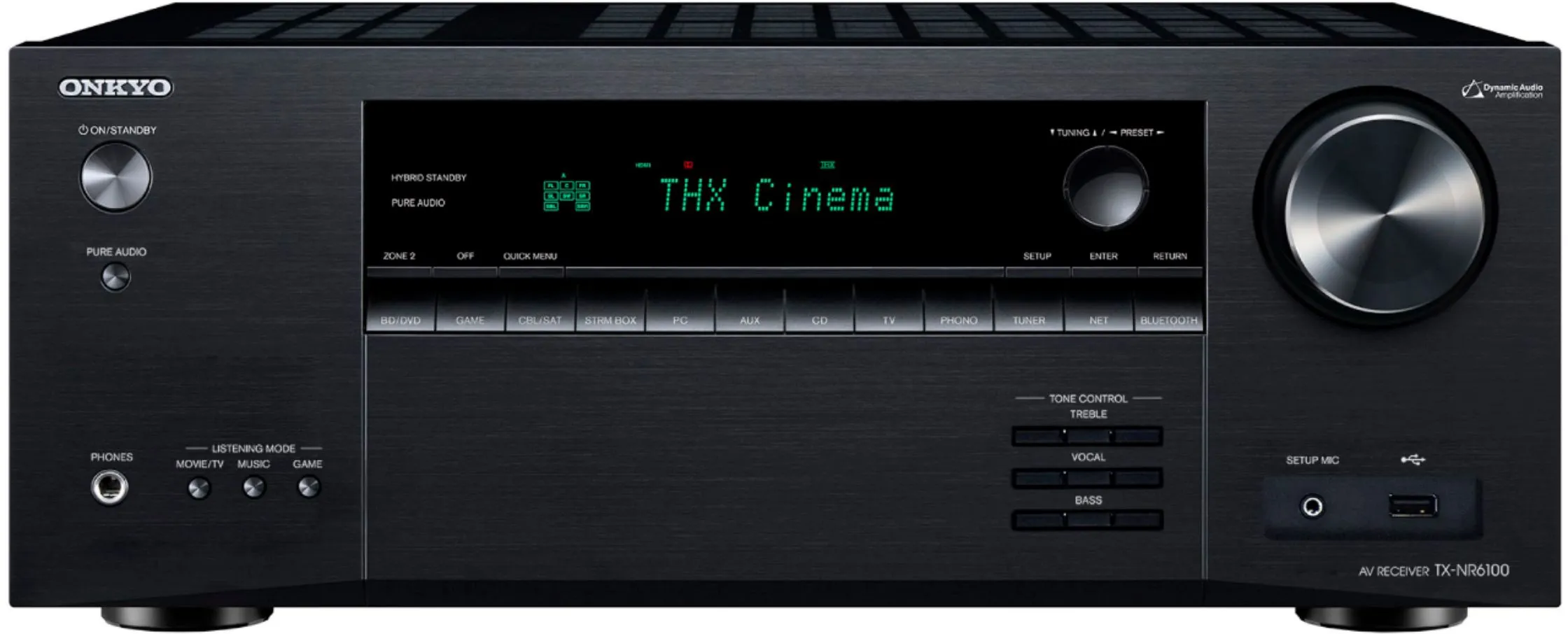 Onkyo TX-NR6100 7.2-Channel THX Certified AV Receiver