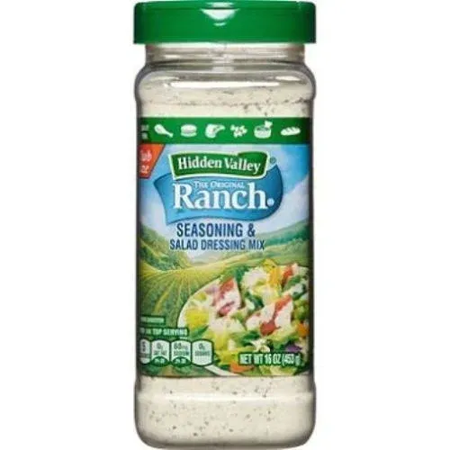 Hidden Valley Original Ranch Seasoning & Salad Dressing Mix, 16 oz (Pack of 2)