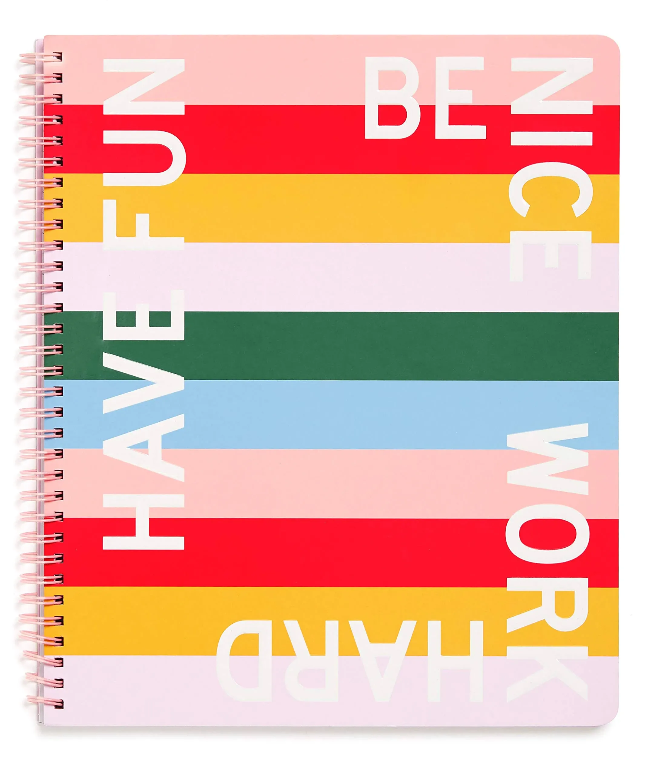 Ban.Do Have Fun Be Nice Rough Draft Large Notebook