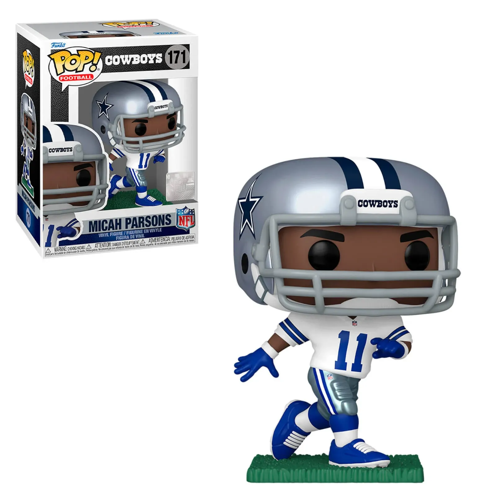 Funko Pop! NFL: Dallas Cowboys - Micah Parsons #171 Vinyl Figure