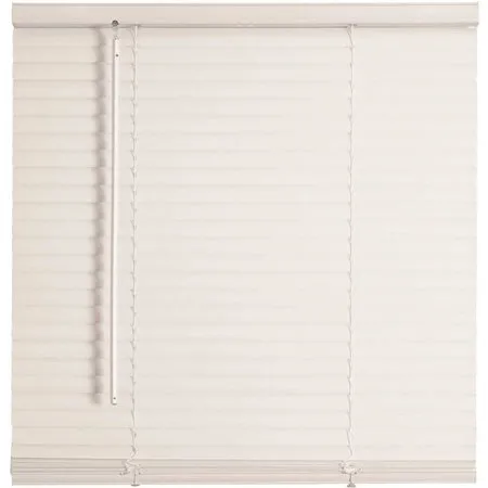 TruTouch White Cordless Light Filtering Vinyl Mini Blinds with 1 in. Slats 42 in. W x 48 in. L