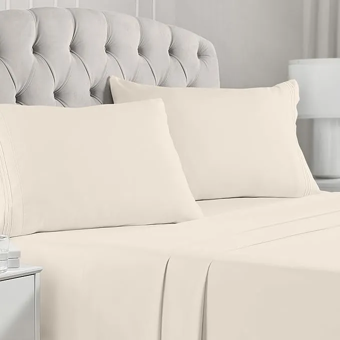 Mellanni Sheet Set Iconic Luxury Brushed Microfiber