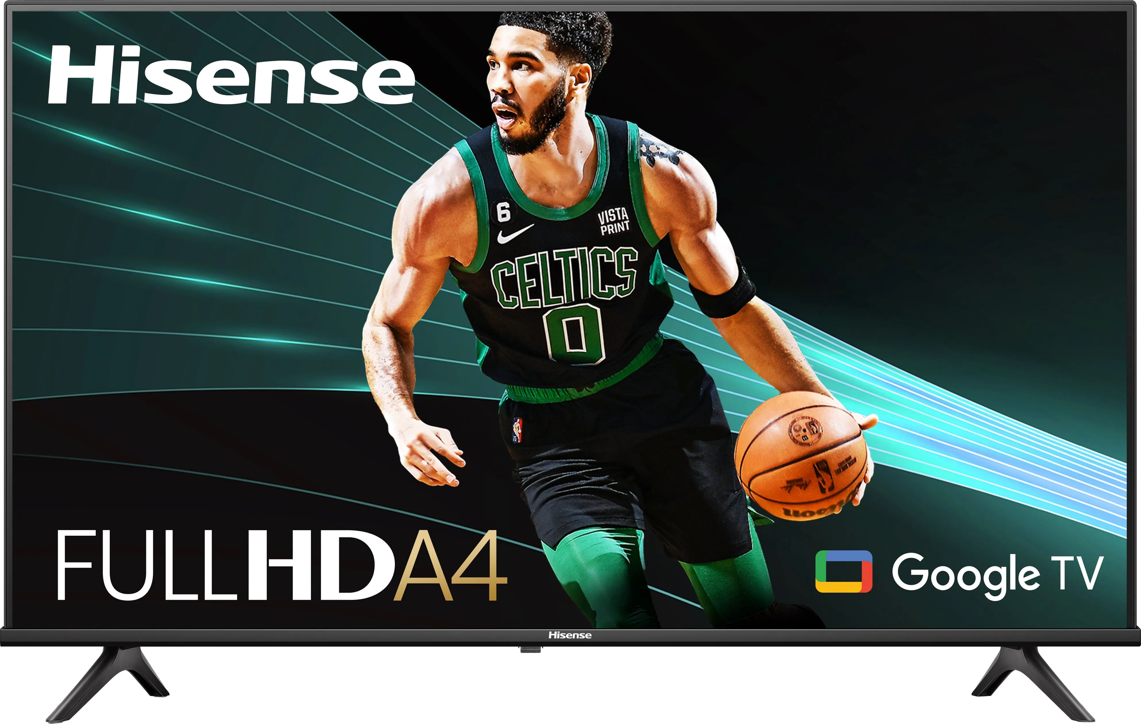 Hisense 43-Inch Class A4 Series FHD 1080p Google Smart TV (43A4K, 2023 Model) - DTS Virtual: X, Game & Sports Modes, Chromecast Built-in, Alexa Compatibility