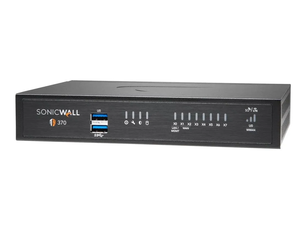 SonicWall TZ370 Network Security-Firewall Appliance