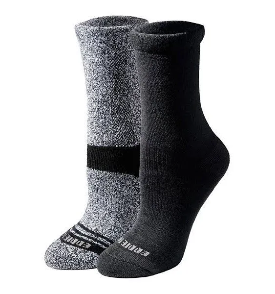 Women's Eddie Bauer 2-Pack Comfort Fit Crew Socks Set