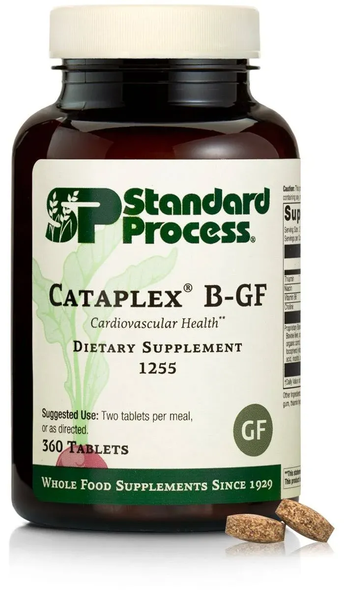 Standard Process Cataplex D - Whole Food Immune Support, Digestive Health, Bone Strength and Bone Health with Cholecalciferol, Calcium Lactate, and Ascorbic Acid - Vegetarian - 180 Tablets