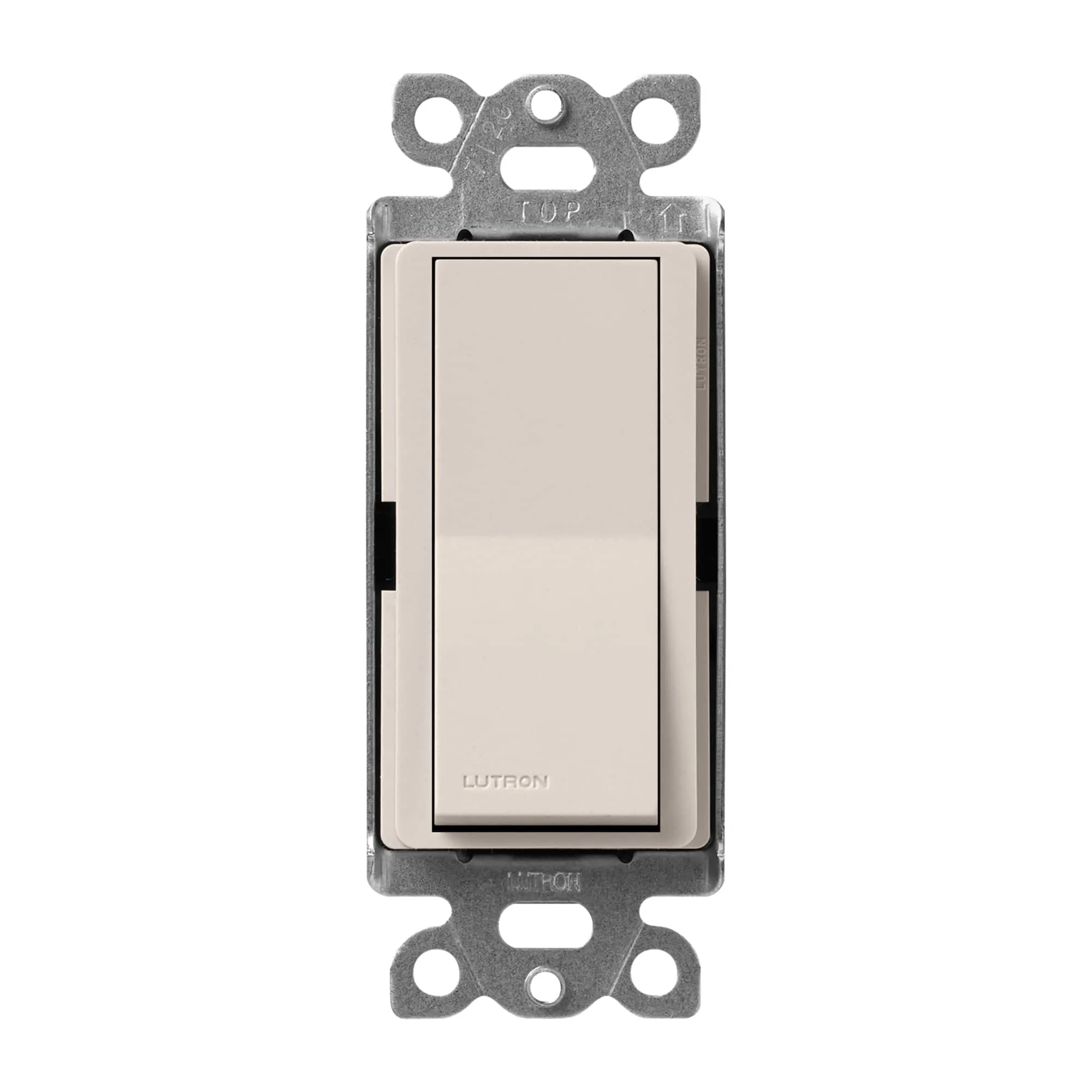 Lutron SC-1PS-TP Claro Single-Pole Switch - 15A - Taupe