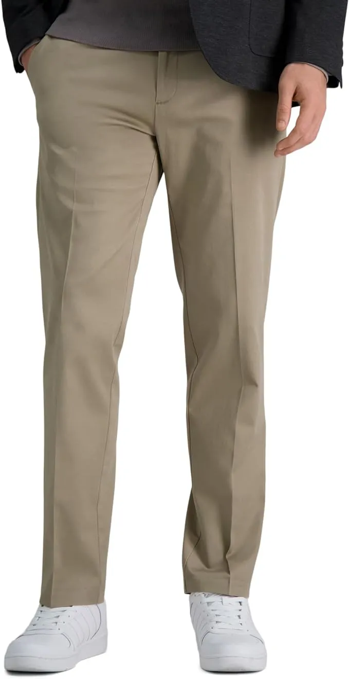 Haggar Premium No Iron Khaki Sand