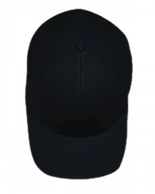 Flexfit 5001 Cotton Twill Cap - Black - S/M