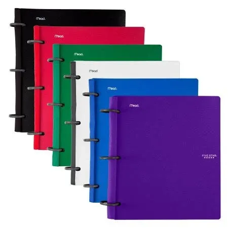 Five Star ~ Flex ~ 1&#034; Hybrid NoteBinder ~ 200 Sheet Capacity (Choose Color)