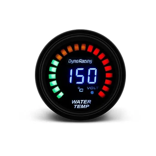 2'' 52mm Universal Car Digital & Analog LED Water Temp Temperature Gauge