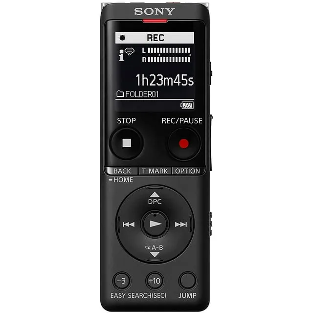 Sony Icd-ux570b Voice Recorder Black