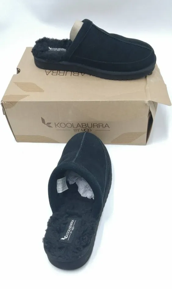 Koolaburra By Ugg Bordon Slipper Black Men's Us 7