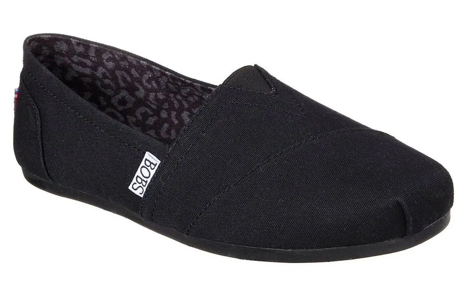 Skechers Women's Bobs Plush Peace and Love, Black