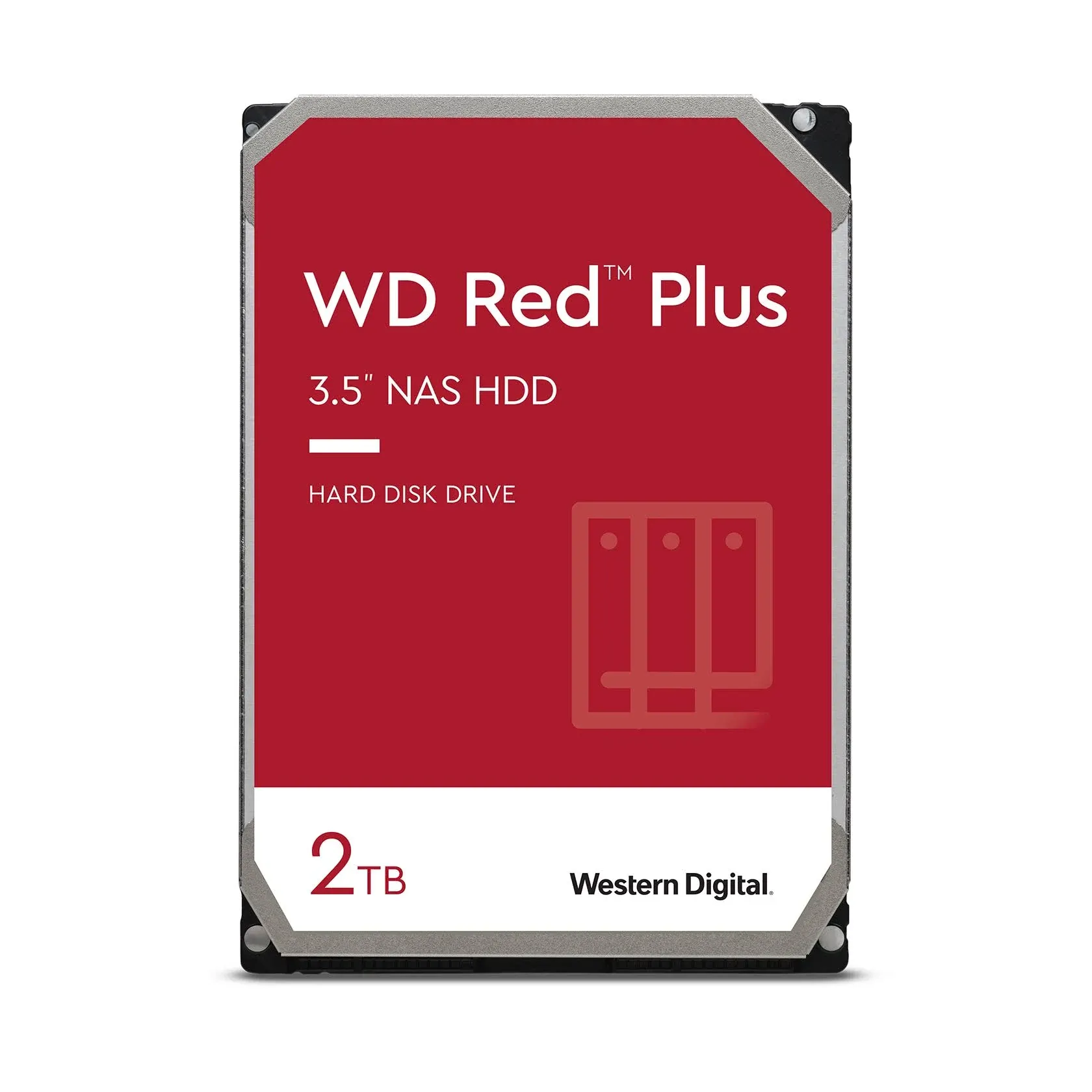 WD Red Plus WD80EFBX 8 TB Hard Drive - 3.5" Internal - SATA