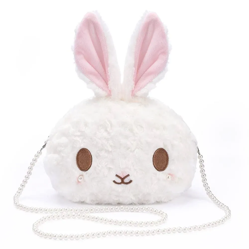 Szzcx Kawaii Bunny Crossbody Bagcartoon Plush Rabbit Walletscute Lolita Handbag ...