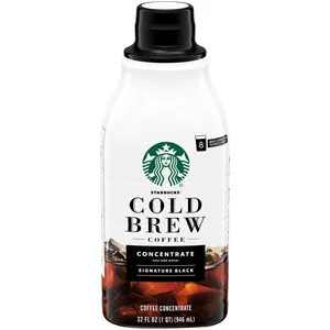 Starbucks Signature Black Cold Brew Coffee Concentrate, 32 oz | CVS