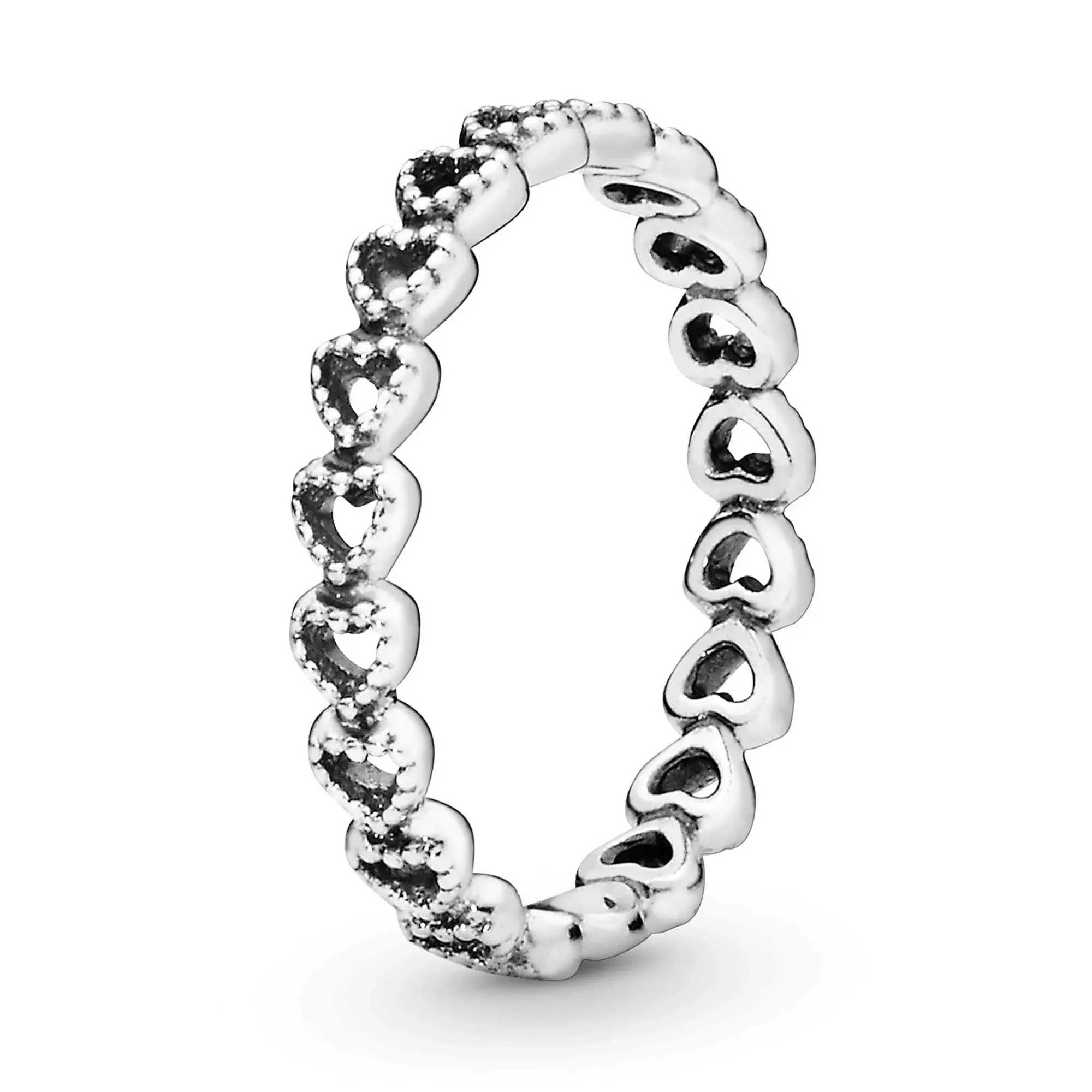 Pandora Band of Hearts Ring