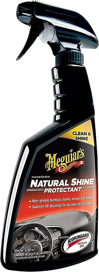 Meguiar's G4216EU New Car Scent Interior Dash & Trim Protectant 473ml. Cleans, shines & protects